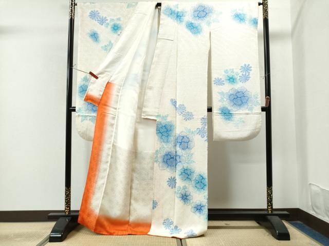 平和屋着物●豪華振袖　総絞り　舞花文　正絹　逸品　CAAU1802yc 平和屋着物○豪華振袖 総絞り 舞花文 正絹 逸品 CAAU1778yc - メルカリ