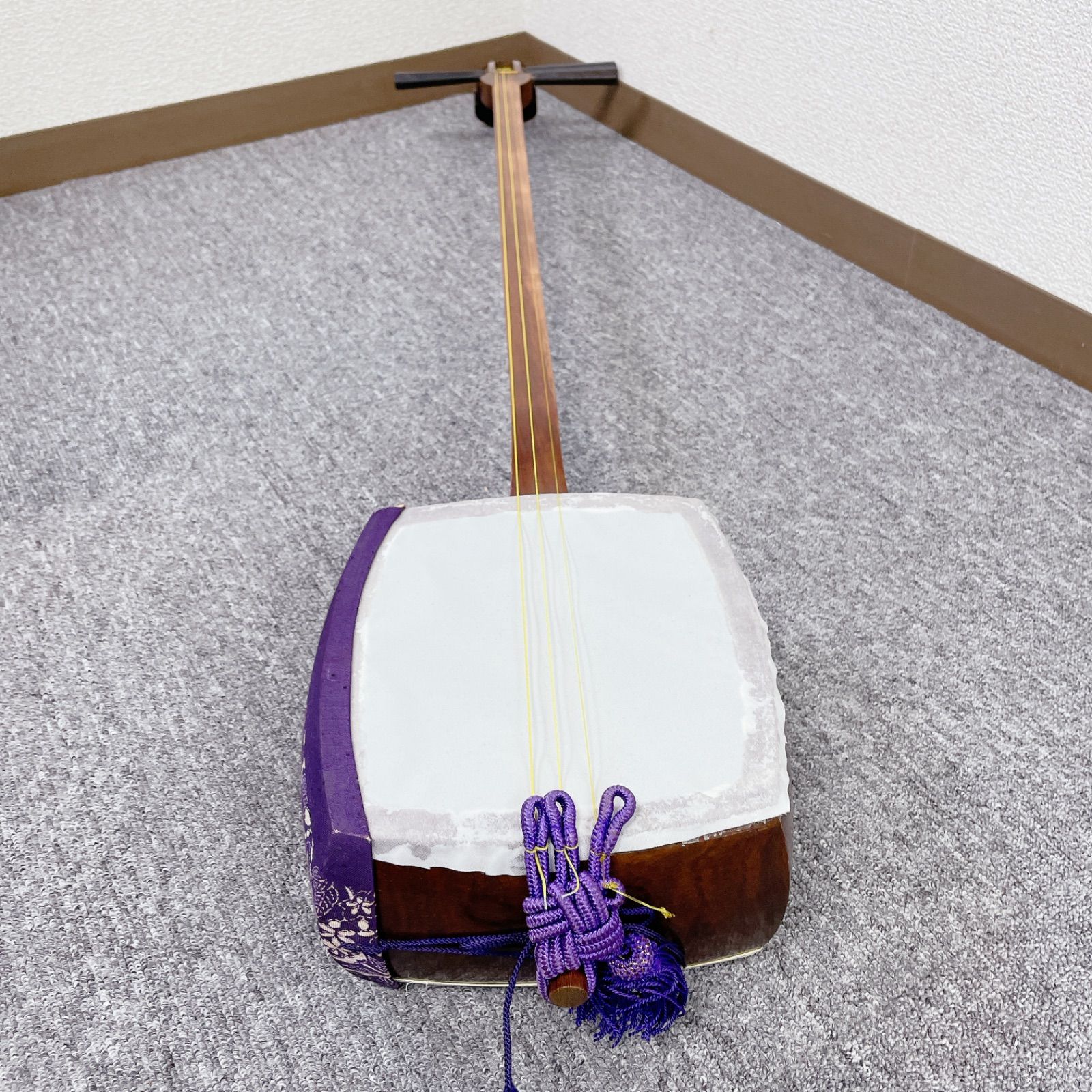 三味線 細棹 花梨 2本継 平溝 丸打胴 和楽器 - メルカリ