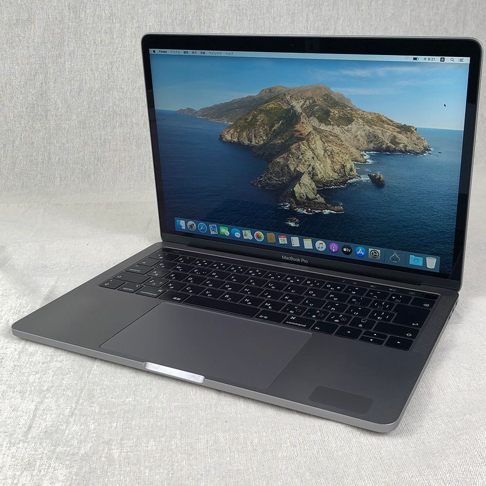 【本体のみ】Apple MacBook Pro (13インチ， 2019， Thunderbolt 3ポート x 4)【Touch Bar・i5・16GB・1TB】A1989 EMC3358/LT-240954（205638）