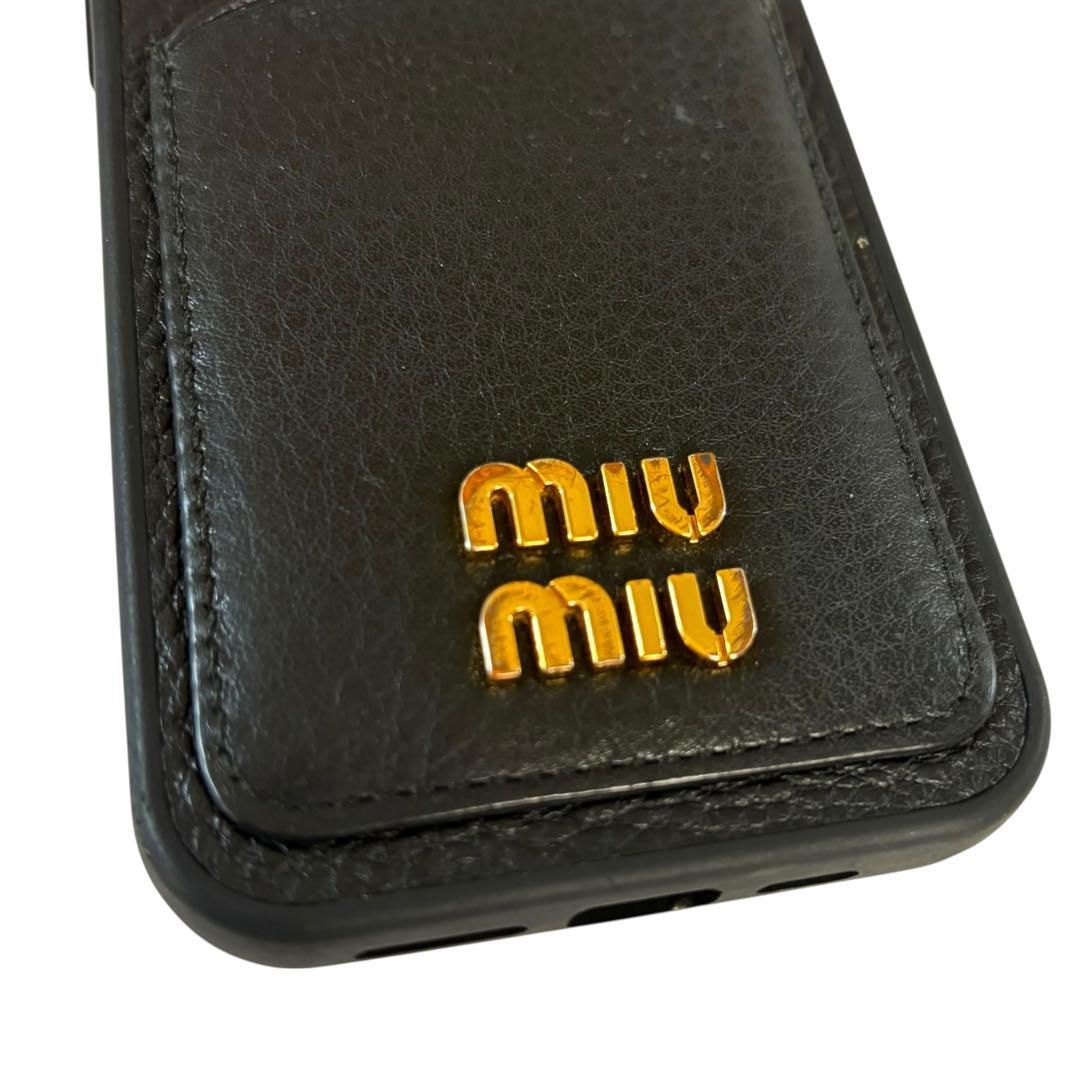 ギャランティカード付き ミュウミュウ MIU MIU iPhone13 Pro