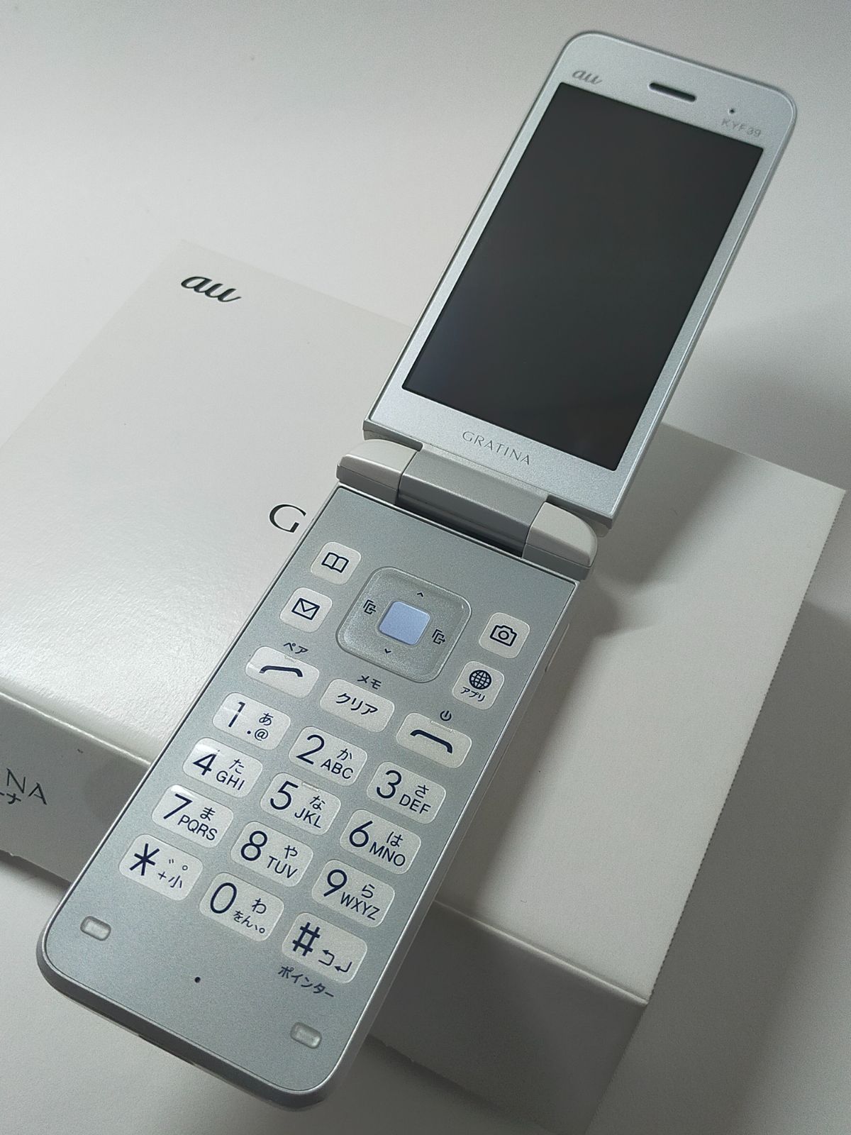 期間限　美品　ガラホ　au GRATINA KYF39 4G対応 京セラ GRATINA KYF39 [紺碧] 価格比較 - 価格.com