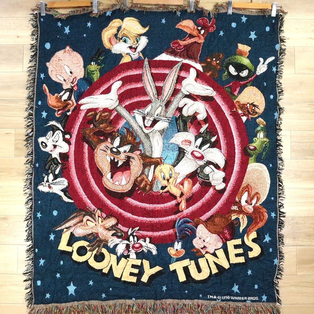 B5-13|D5.7-1 Looney Tunes ルーニー テューンズ バッグス バニー トゥイーティー ラグ マット カーペット ブランケット タペストリー 雑貨