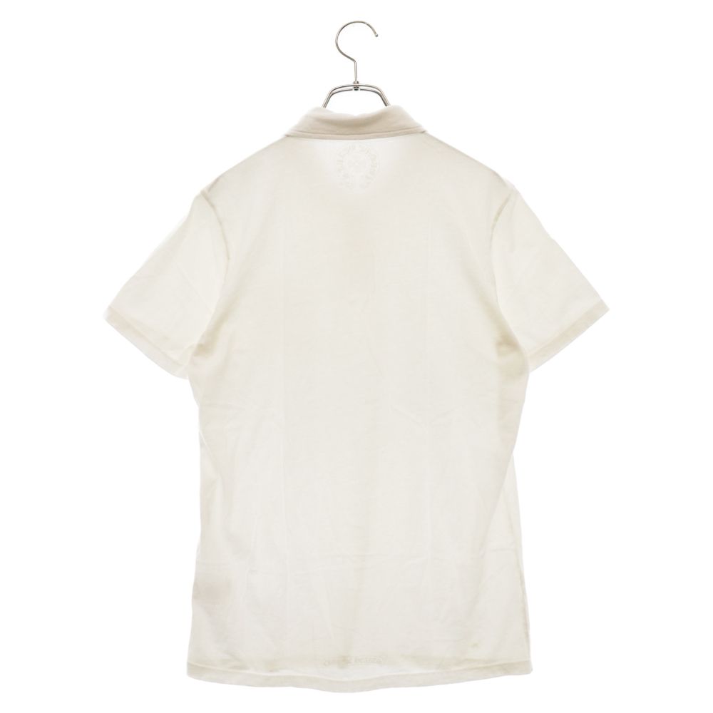 CHROME HEARTS (クロムハーツ) CH POLO S/S BSフレアロジウムボタン CH 