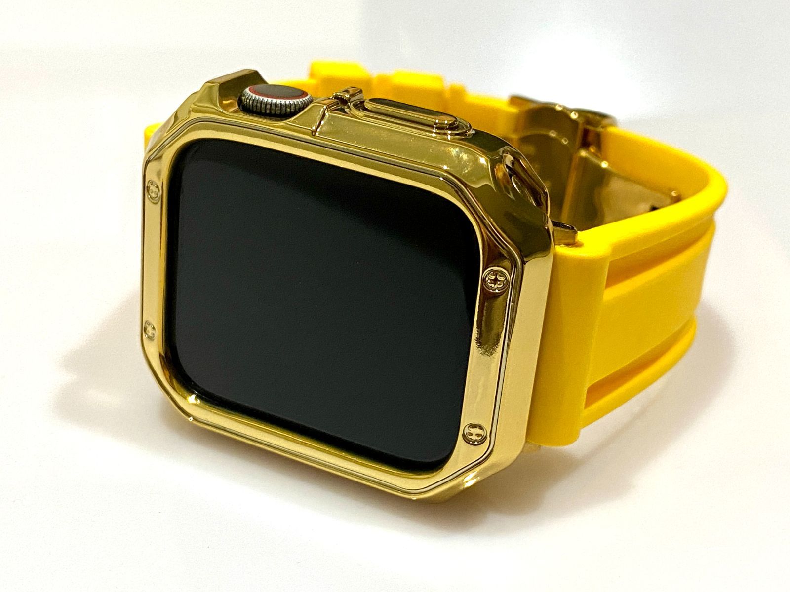 アップルウォッチ シリーズ6・SE・5・4【44mm】イエローゴールド  