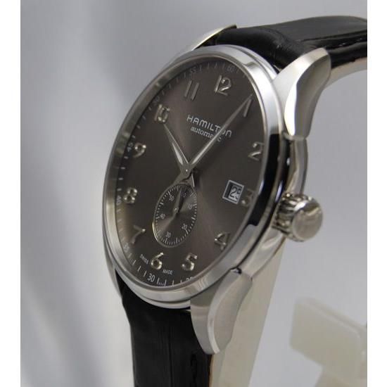 ハミルトン ジャズマスター H42515785 男性用 スイス 自動巻き ステンレススチールと黒革 カジュアルウォッチ - ハミルトン ジャズマスター マエストロ メンズ H42515785 |腕時計通販