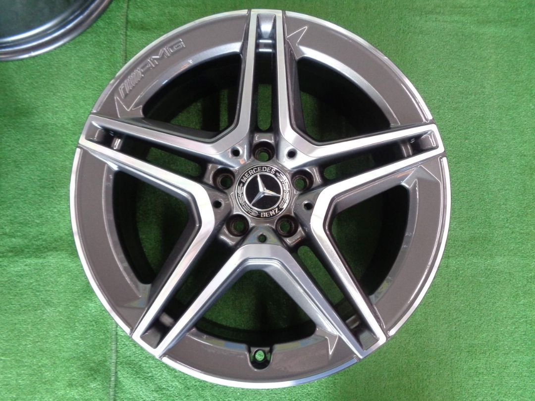 ホイール メルセデスベンツ Cクラス W205 AMGライン 純正 18インチ 7.5 8.5J-18 5H112 44 49 神奈川県 FFCRYSTALESIA_COM