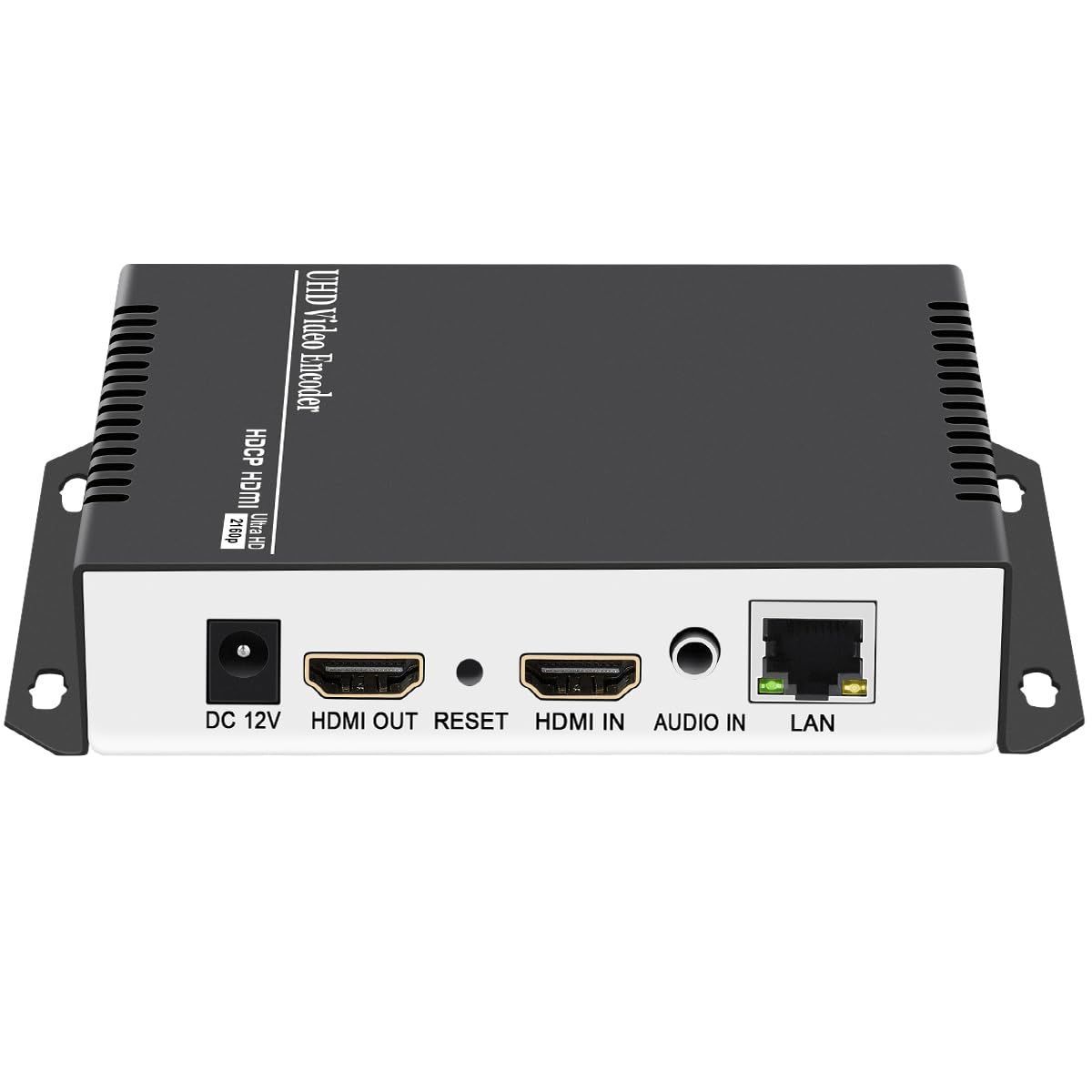 HLS HDMIからIPへのライブストリーミングブロードキャストビデオオーディオIPTVエンコーダーは HTTP RTSP 4K RTMPS H264 ONVIF H265 UDPマルチキャストプロトコルをサポートし HDMIからネットワークストリ