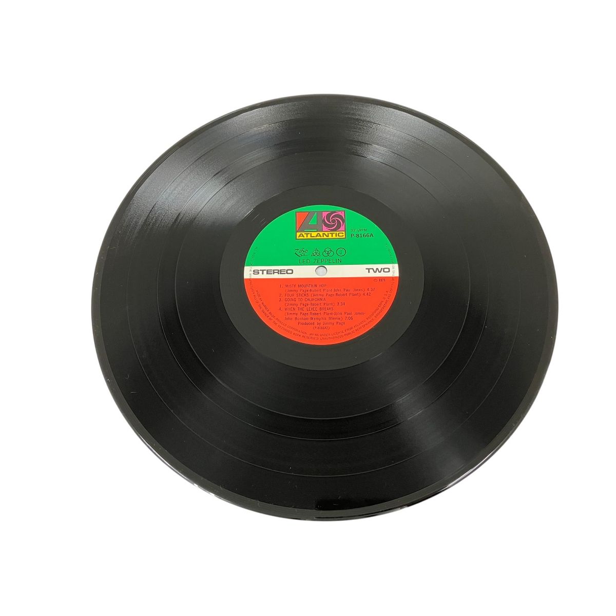 Led Zeppelin / Led Zeppelin IV - LP レコード P-8166A 中古