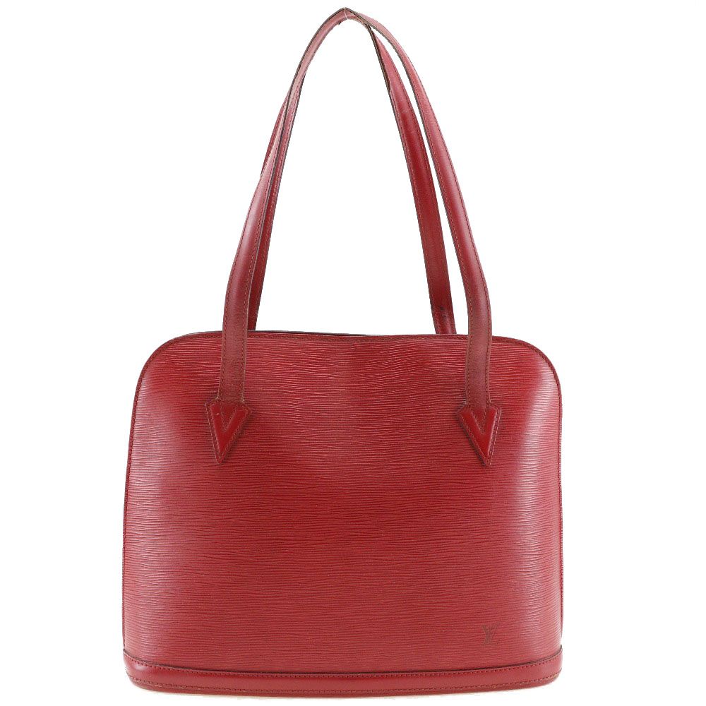 Louis Vuitton エピレザー レッド トートバッグ