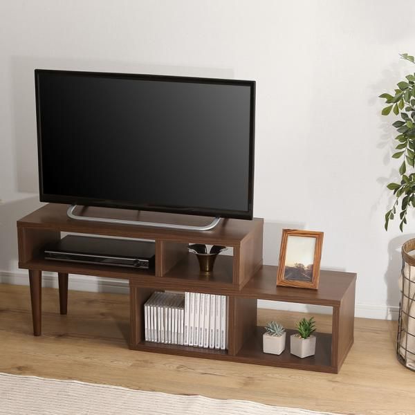 メルカリ最安値☆ 伸縮TVボード LOWYAロウヤ 伸縮テレビボード 木目調 120〜153㎝ オーク - メルカリ