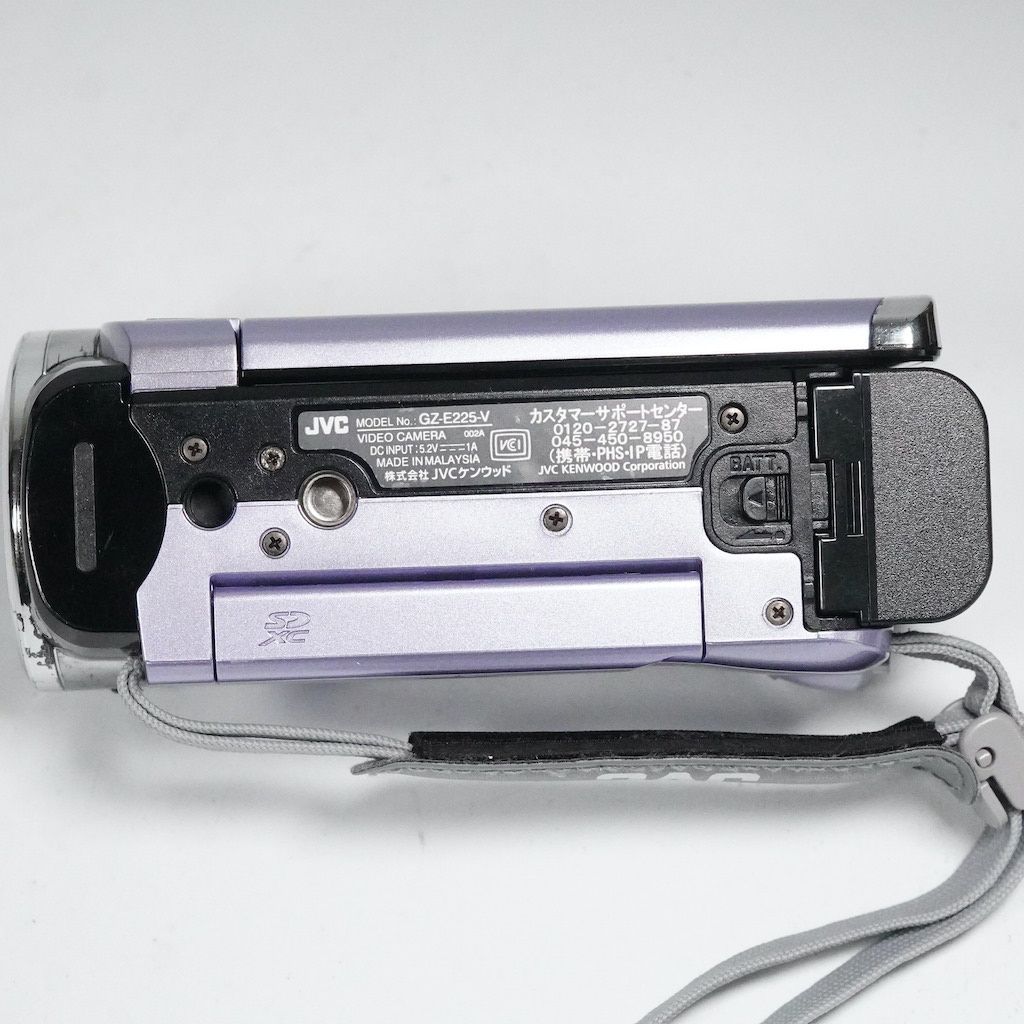  JVC Victor Everio GZ E 225 V パープル 返金保証 2253 ビデオカメラ本体 ビデオカメラ