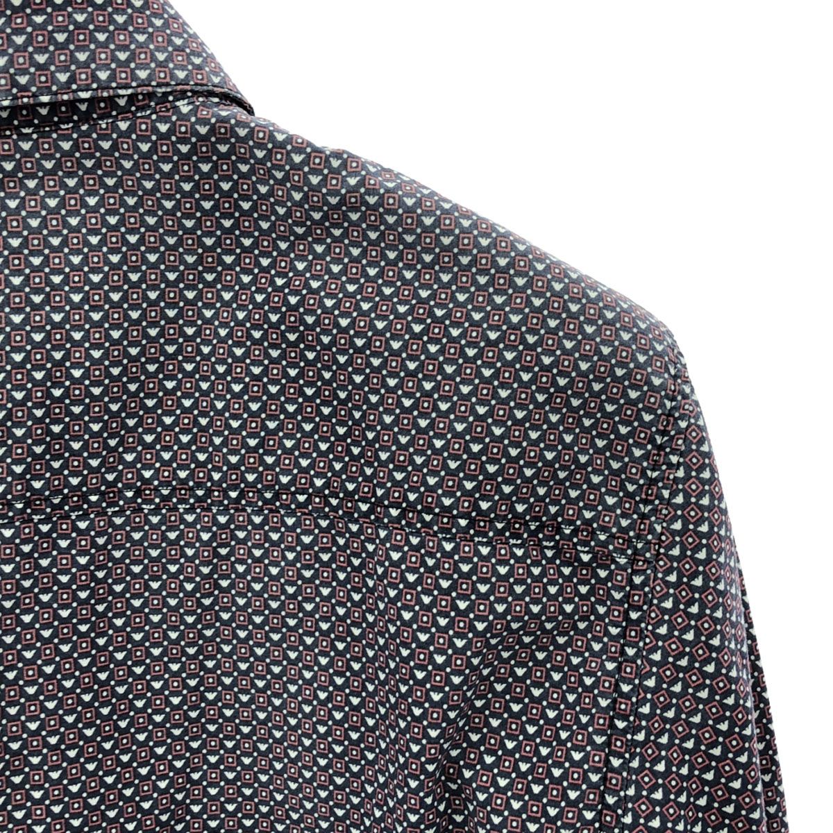 Emporio Armani エンポリオアルマーニ 総柄 長袖 シャツ 14A166CM