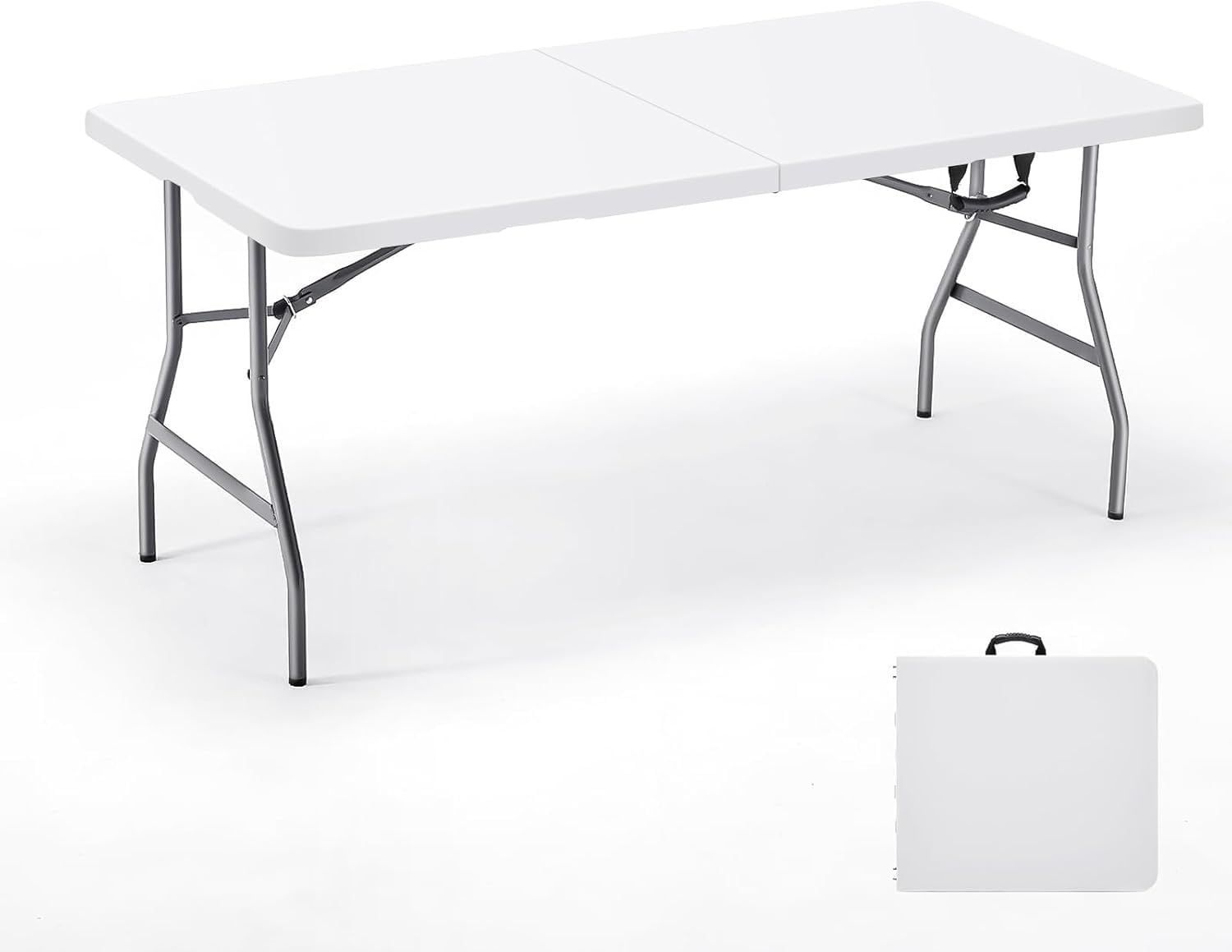 商品 MINODEER キャンプテーブル アウトドア 折りたたみ テーブル 耐荷重120㎏ 122|152|180㎝ コンパクト ダイニングテーブル 軽量 携帯便利 組立不要 リビング ピクニック 作業テーブル 食卓 室内|屋外 イベント SLZ Wh