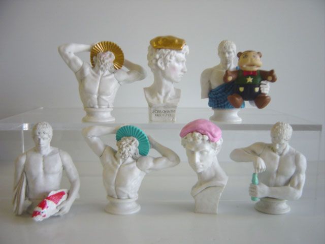 ♯iat17Djテルマエ・ロマエ彫刻像レア彩色入7種 ♯iat17Djテルマエ・ロマエ彫刻像レア彩色入7種