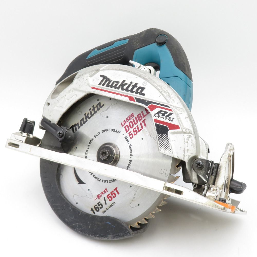 makita マキタ 18V対応 165mm 充電式マルノコ 青 本体のみ HS631D 中古
