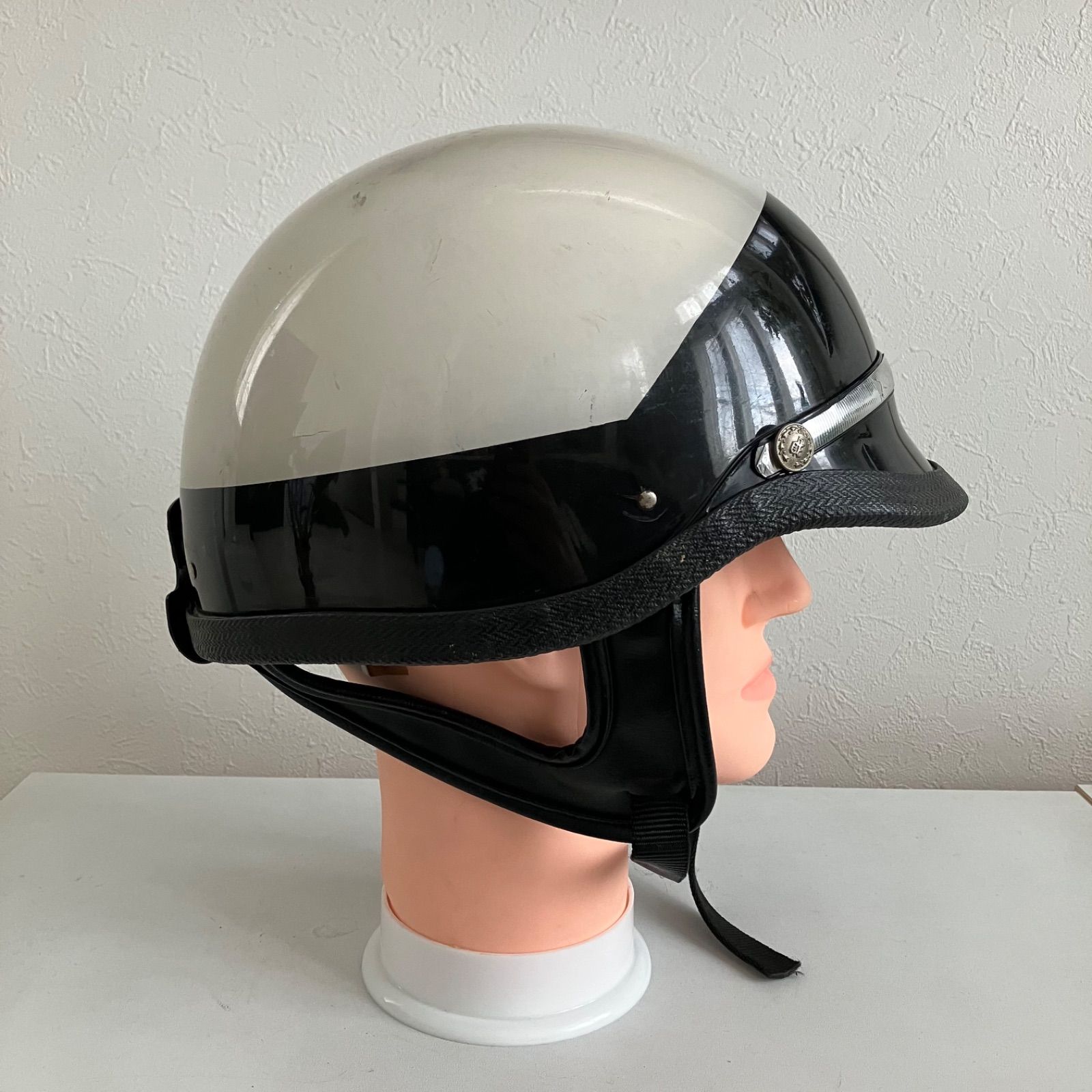 日本最大のブランド ビンテージポリスメット装飾用ショベルパン （Amazon.co.jp パーツ