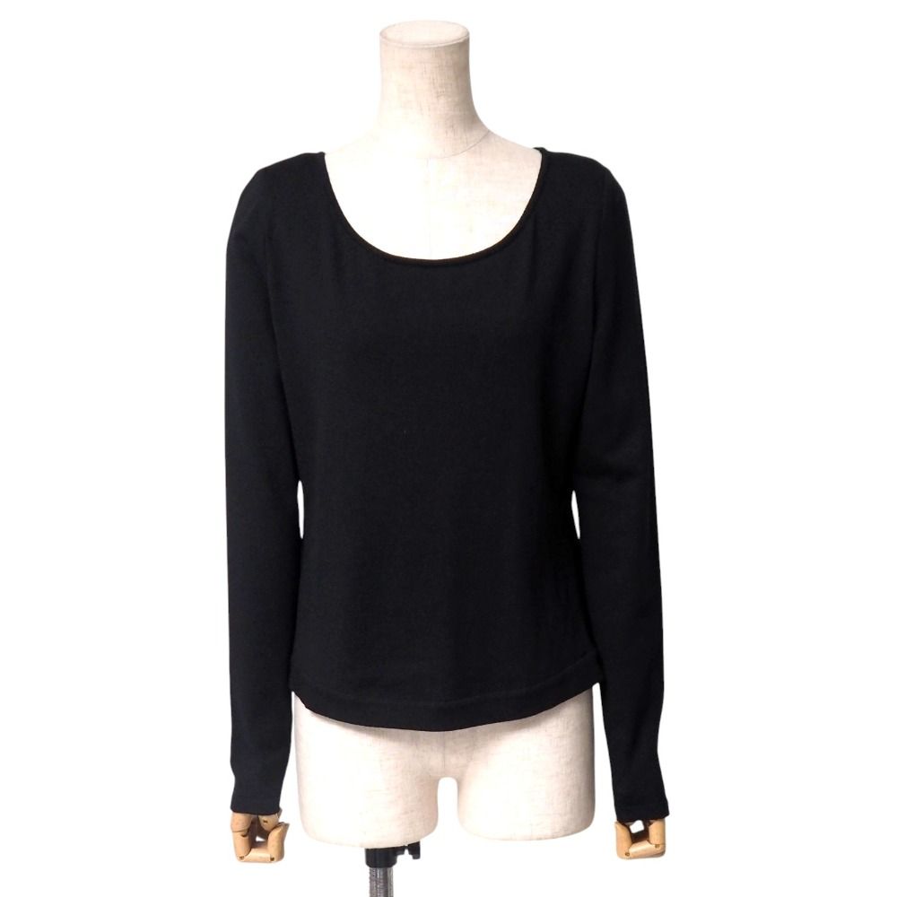 DAISYLIN ニットトップス エレガントT 42 □美品□DAISYLIN デイジーリン ニット サイズ42 Uネック 長袖
