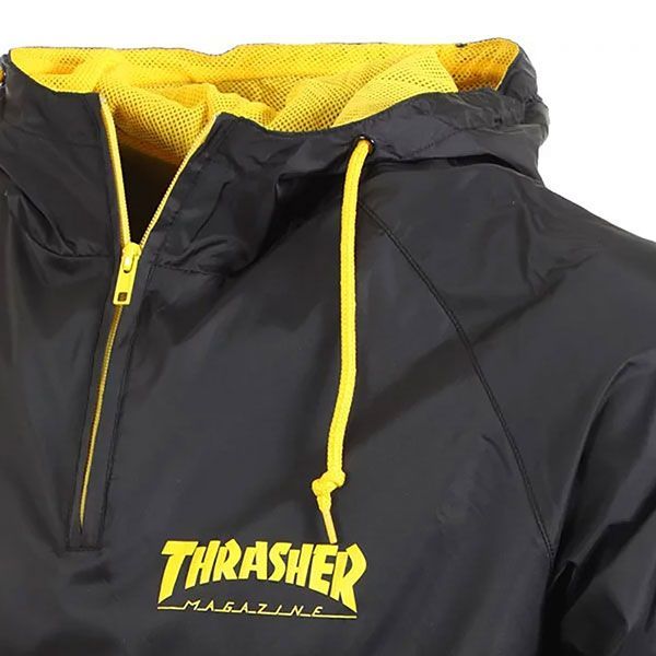 Thrasher (スラッシャー) US アノラック ハーフジップ ナイロン