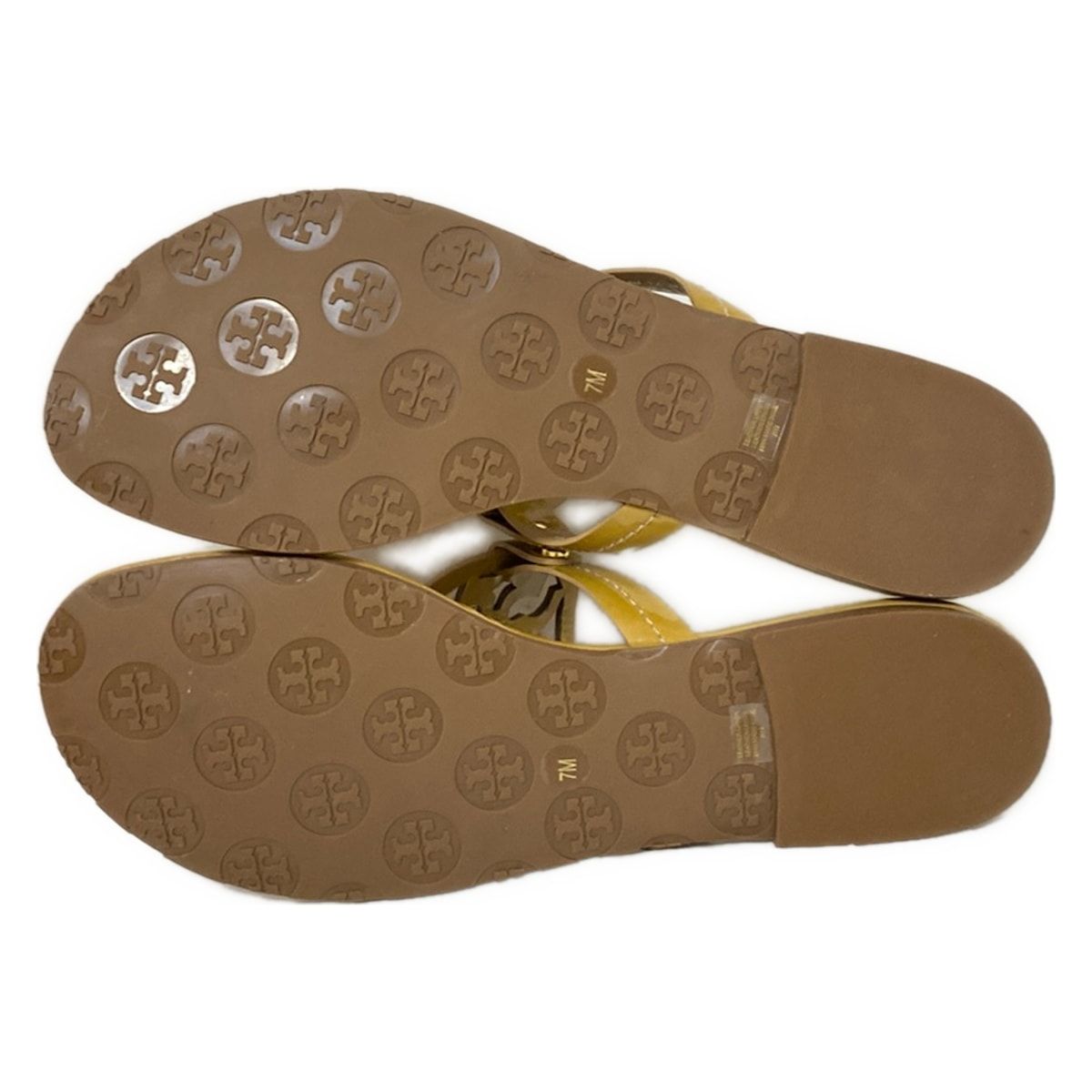 TORY BURCH トリーバーチ サンダル 7M レディース - ベージュ レザー KIN-KAAI_COM