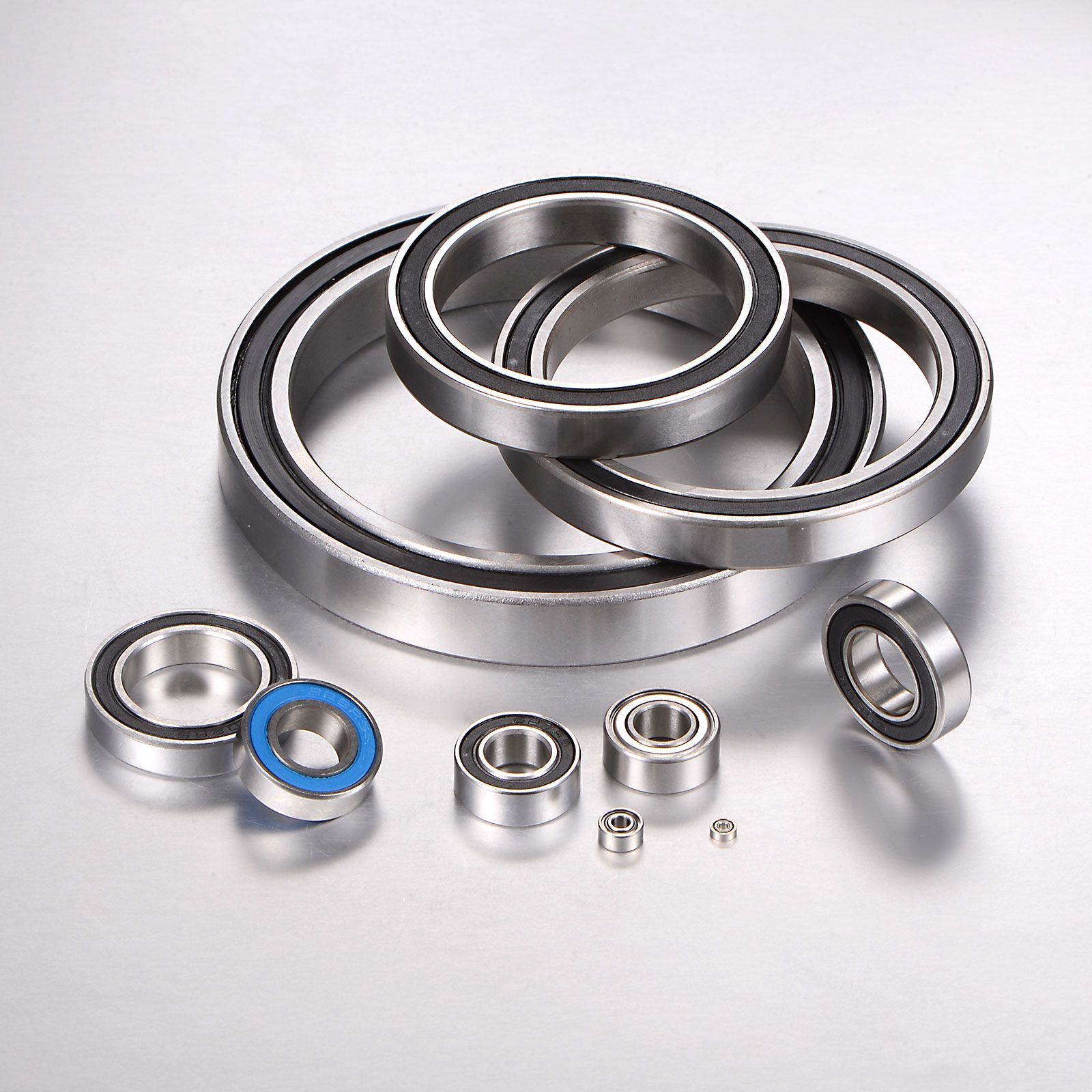 Deep Groove Double Rubber Seal Bearings 10pcs SK8 SK10 SK12