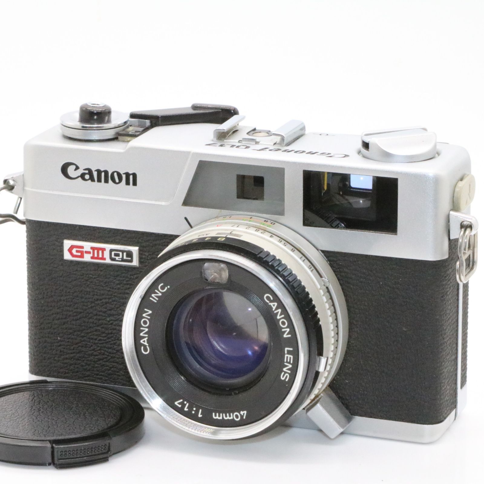 良品 CANON Canonet QL17 GIII G-III G3 40mm f1.7 レンジファインダー フィルムカメラ - メルカリ