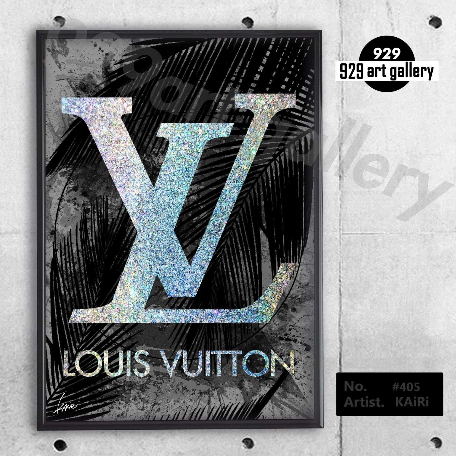 LOUIS VUITTON type☆A4額装済オマージュアートインテリアポスター#405☆ルイヴィトン - メルカリ