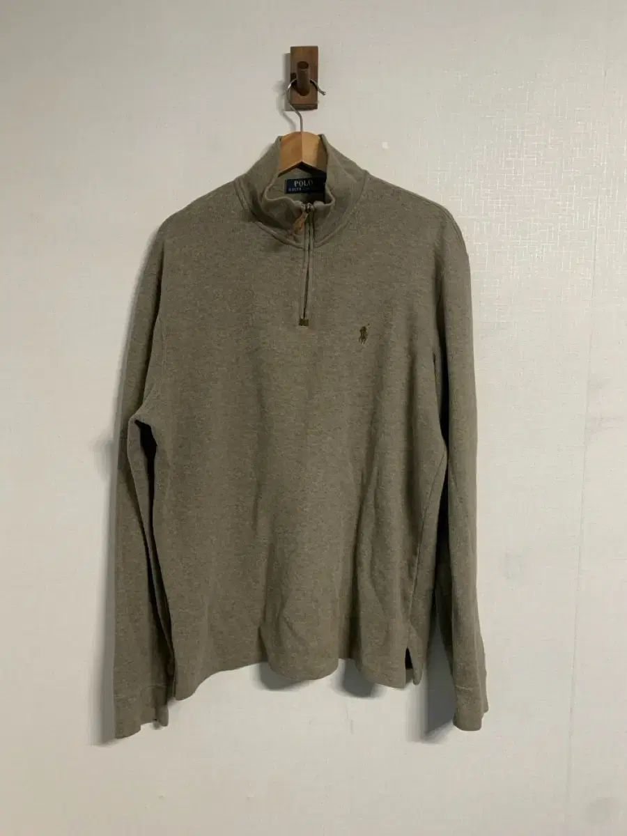 M ポロ Ralph Lauren(ラルフローレン) コットン ハーフジップ ニット セーター ／ PTB2