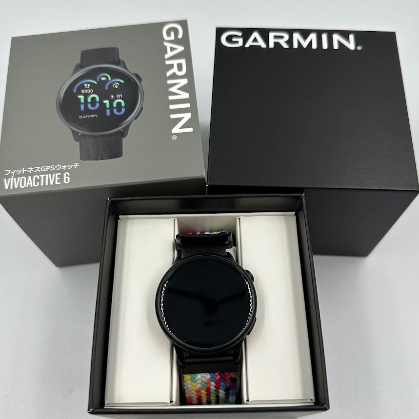 GARMIN ガーミン VIVOACTIVE 6 ブラック 腕時計