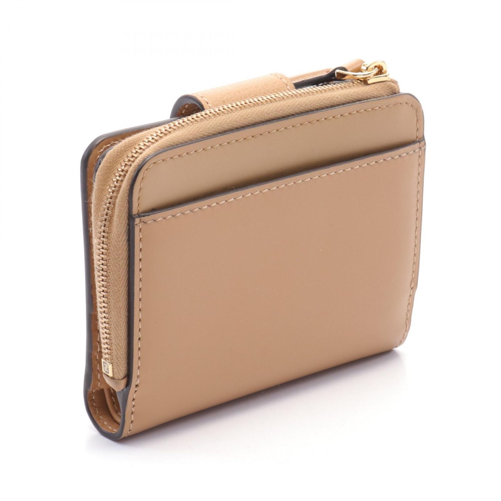 【美品】FENDI フェンディ ALWA FFダイアモンド 二つ折り財布 FENDI - フェンディ FENDI 財布 二つ折り FFダイヤモンド