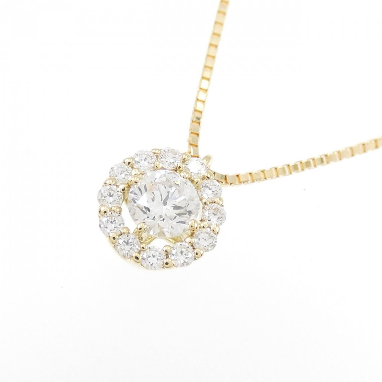 新品】K18YG ダイヤモンド ネックレス 0.233CT F SI2 VG - メルカリ 