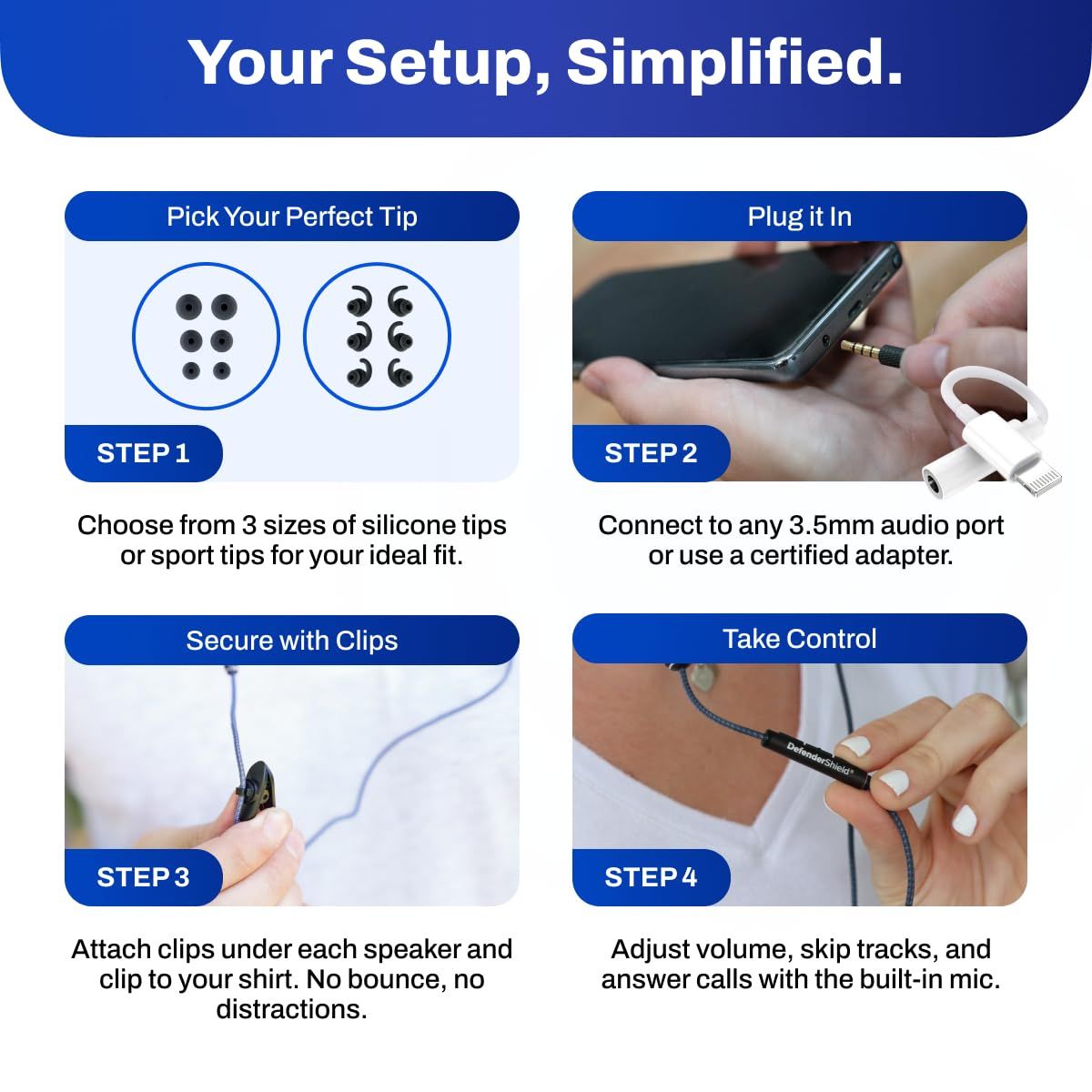 ステレオ有線イヤホン