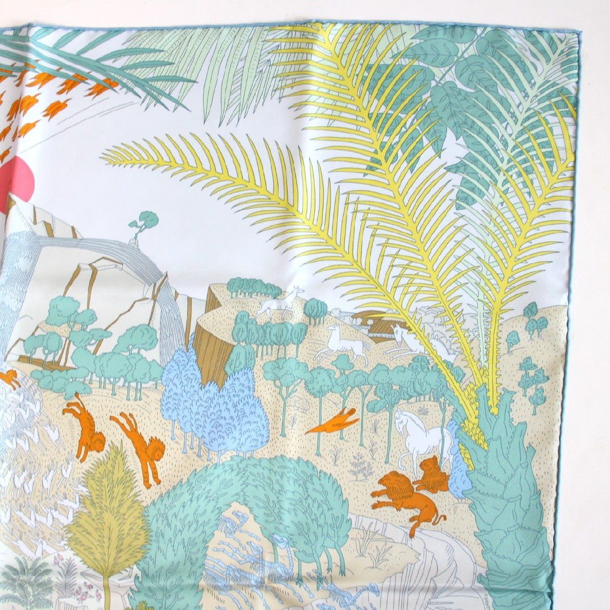 HERMES エルメス カレ 90 スカーフ Le Carnaval des Animaux