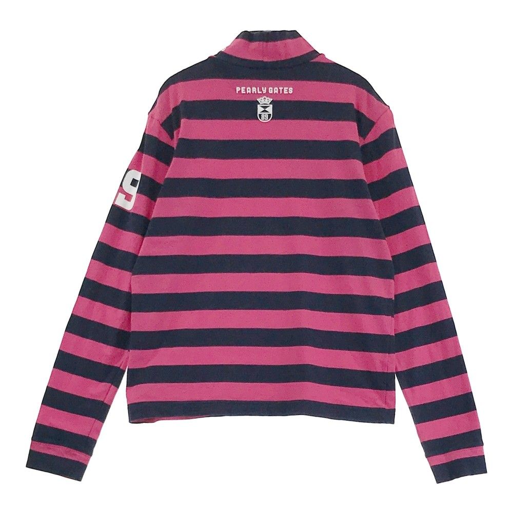 パーリーゲイツ ハイネックカットソー ピンク2 パーリーゲイツ