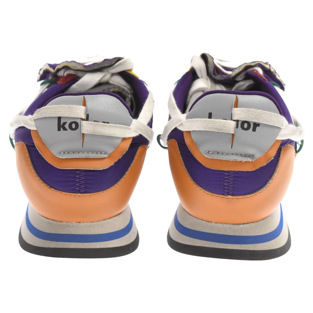 kolor (カラー) 23SS B-Purple ローカットスニーカー パープル 23SCM 