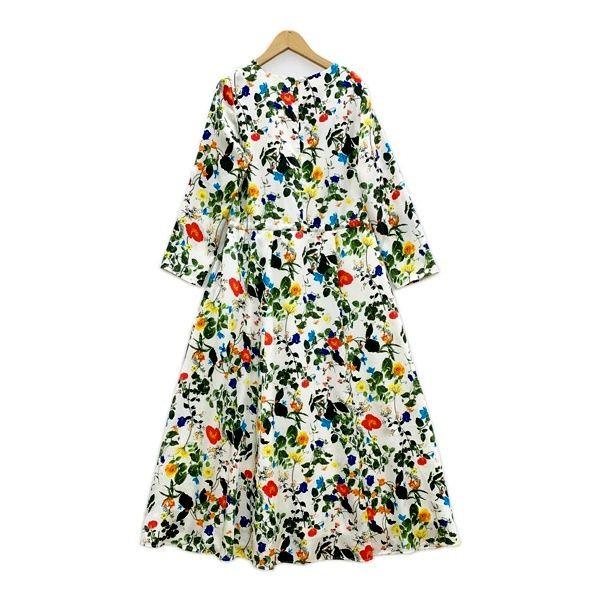 トルノバイノイズメーカー ボタニカル 花柄 総柄 ワンピース 長袖  
