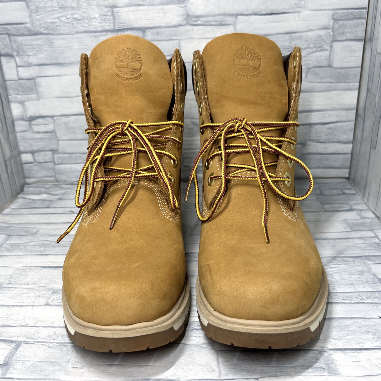 【美品】Timberland イエローブーツ 25 ウォータープルーフ ✨極美品✨ティンバーランド イエローブーツ ウォータープルーフ