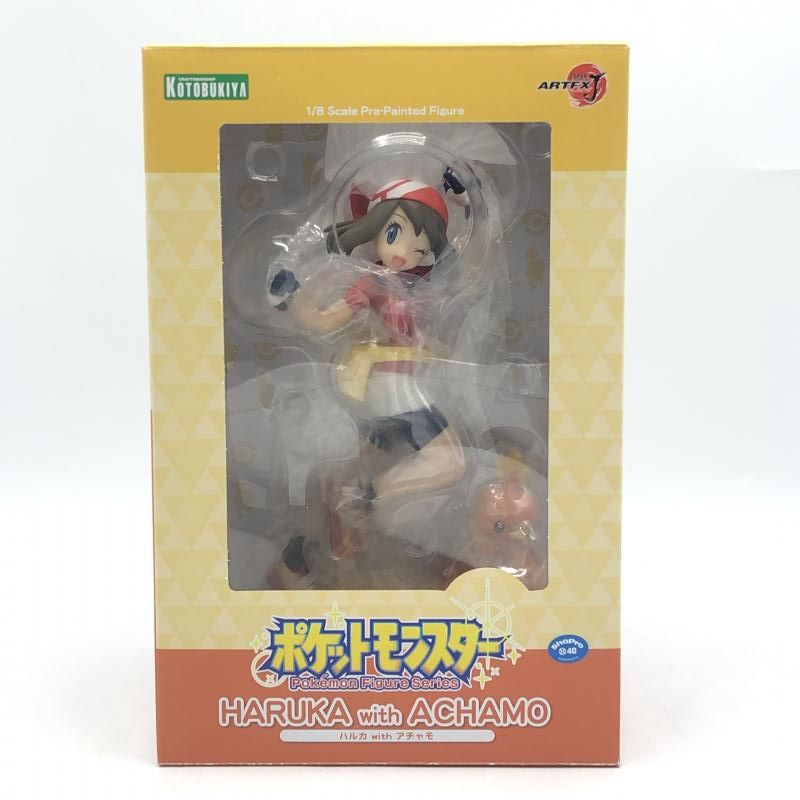 コトブキヤ ハルカwithアチャモ開封済 限定色紙付き