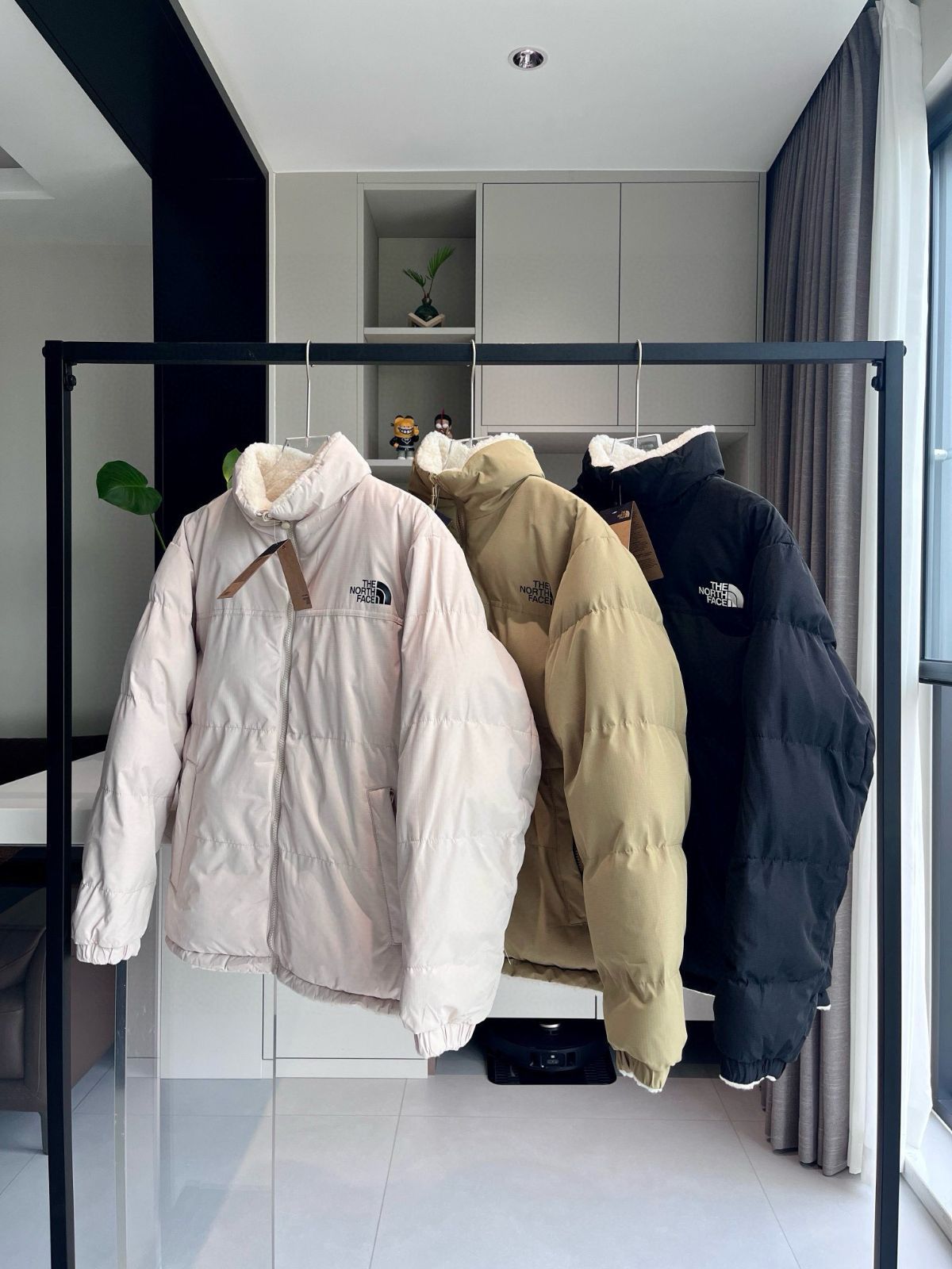 The North Face Fashion リバーシブルラムウールコットンジャージージャケット