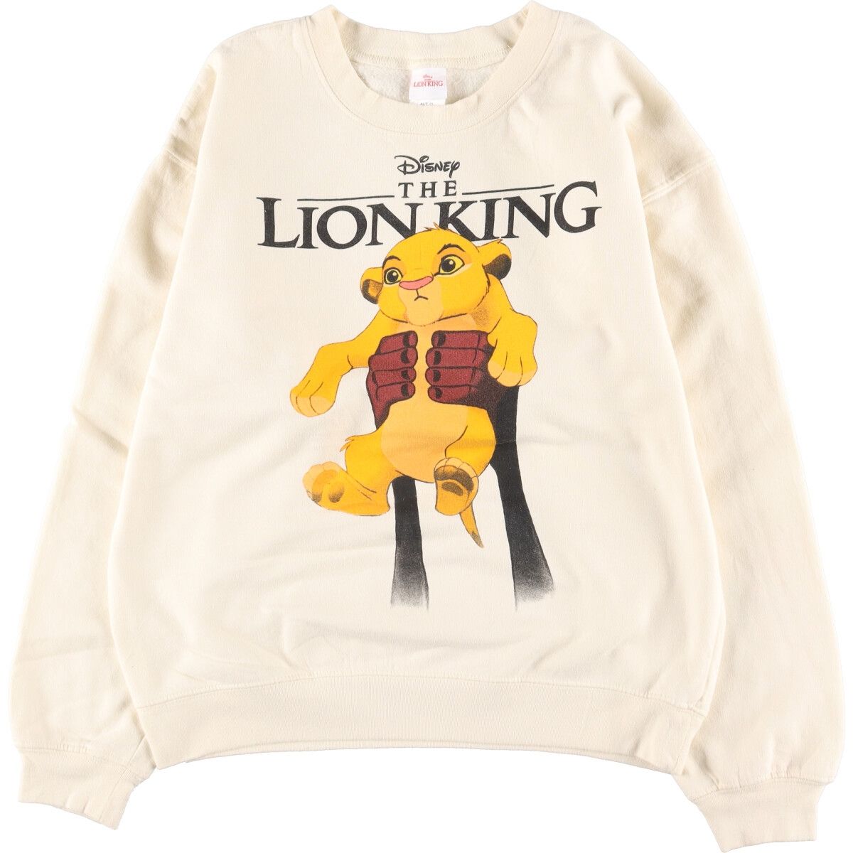 古着 ライオンキング THE LION KING シンバ キャラクタースウェット