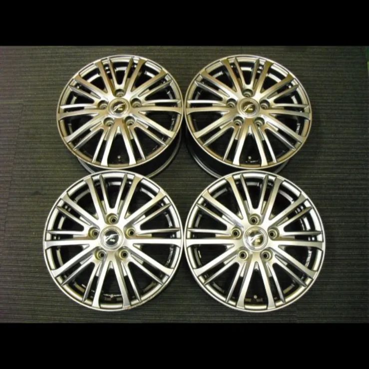 F-0759) 送料無料 中古 Fang 15インチ アルミホイール 4本 60 70 80  