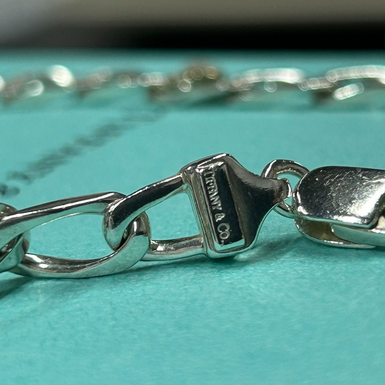 TIFFANY ティファニー フィガロ チェーン ネックレス 925 750