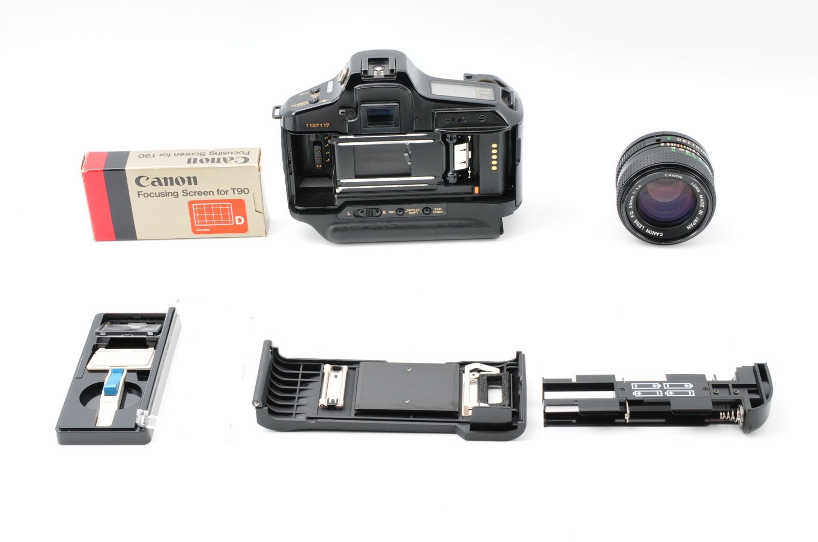 Canon T90 35mm SLR フィルムカメラ New FD NFD 50mm f/1.4 レンズ #24