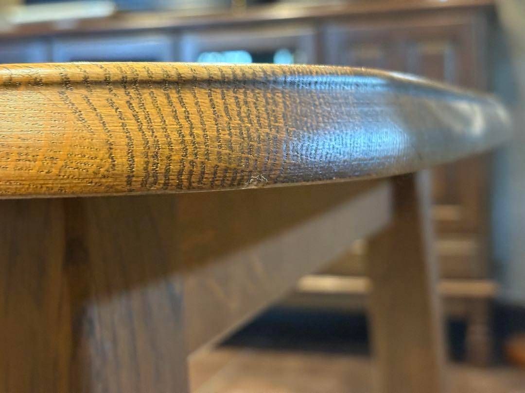 洋風 ダイニングテーブル オーク材 家具 ヴィンテージ RZ MARWIL-DEMENAGEMENTS_CH