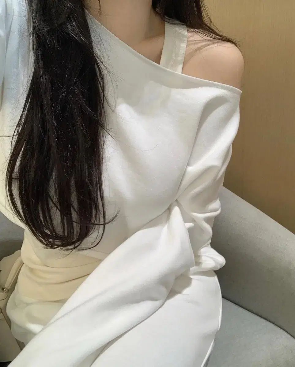 リース Leeds アシンメトリー トレーナー セット