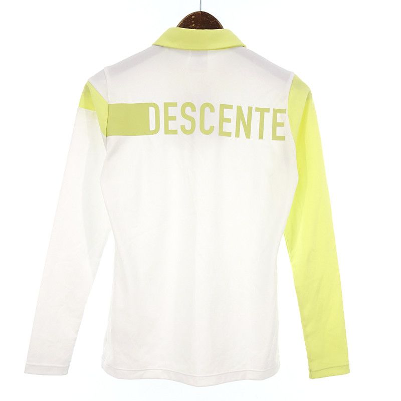 DESCENTE GOLF ロゴ長袖シャツ デサントゴルフ レディース シャツ