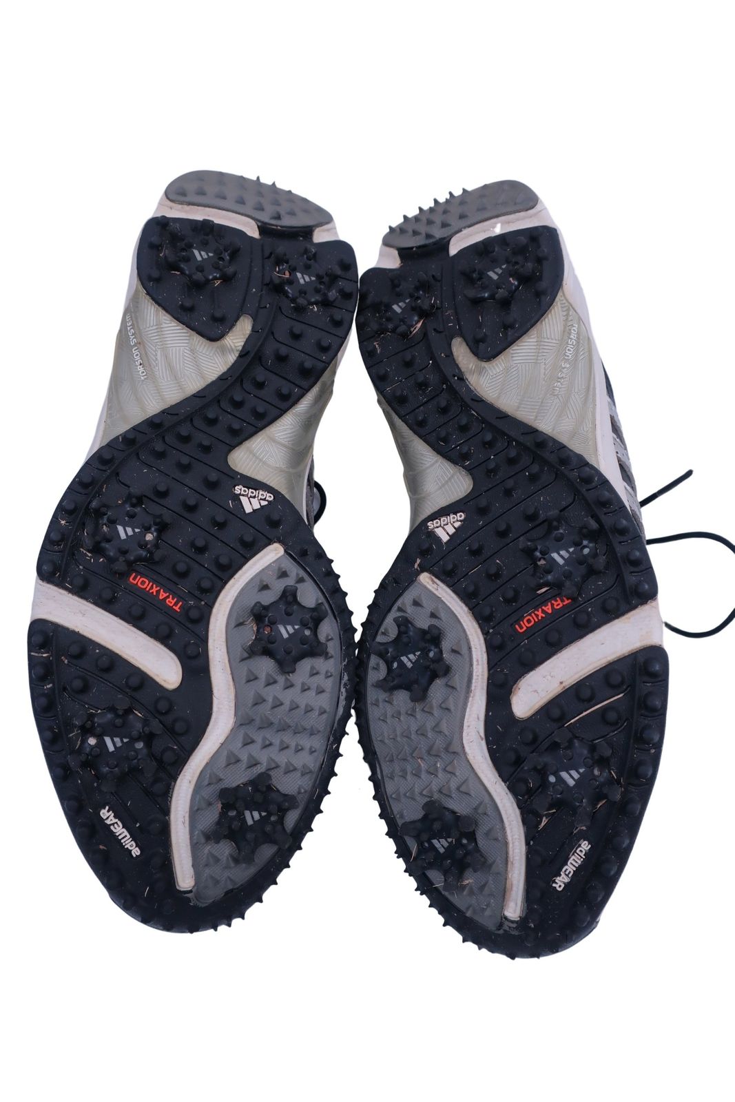 美品】adidas(アディダス) ゴルフシューズ 黒 レディース 24.5cm