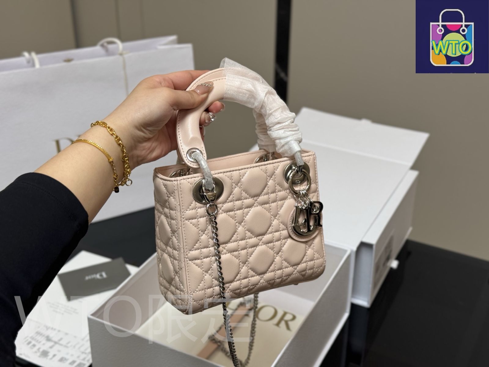 国内発送【モダンでエレガント】Dior Walk in Dior ハンドバッグ 国内発送【モダンでエレガント】Dior Walk in Dior ハンドバッグ