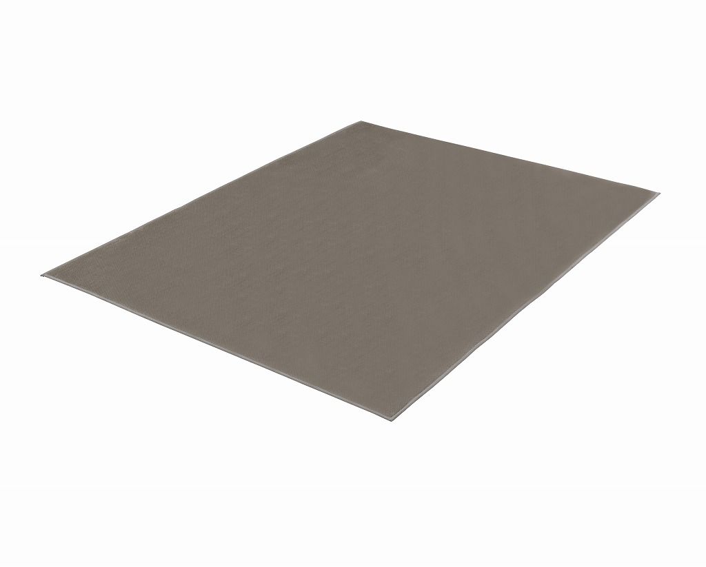 アイリスオーヤマ ラグ カーペット マット リバーシブル ベロア リバーシブルラグ ヘリンボーン×ドットベロア ブラウン K101934F IRIS OHYAMA