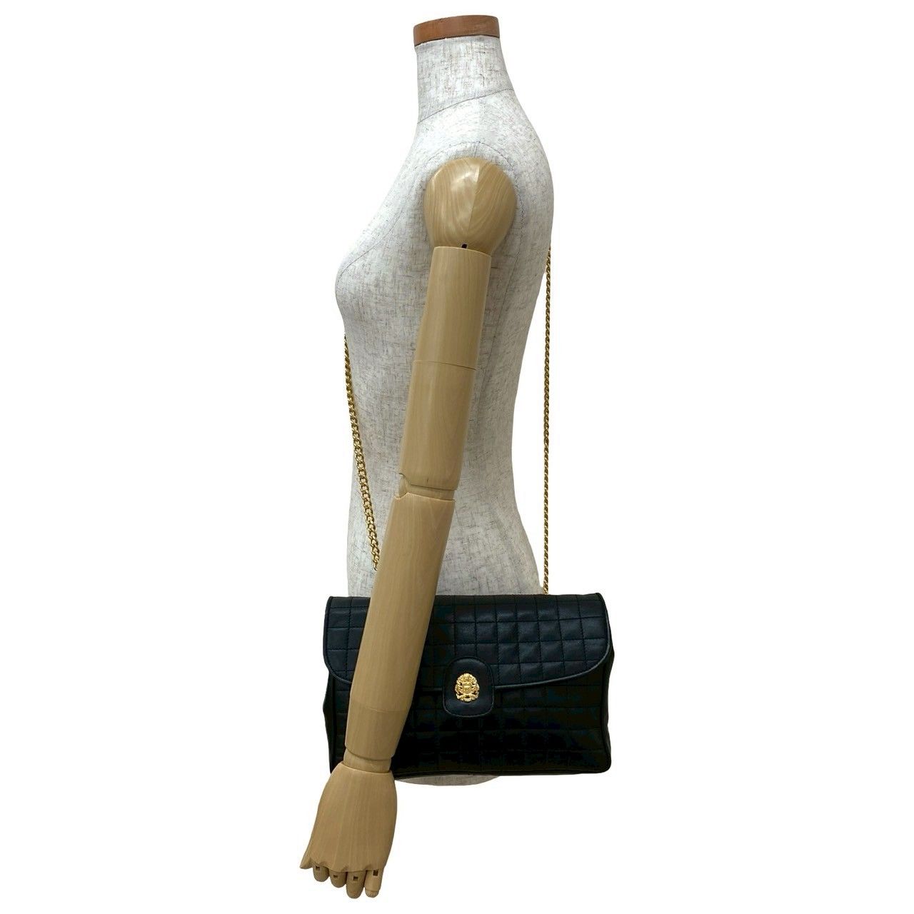極 美品 袋付 CELINE セリーヌ ヴィンテージ トリオンフ ロゴ
