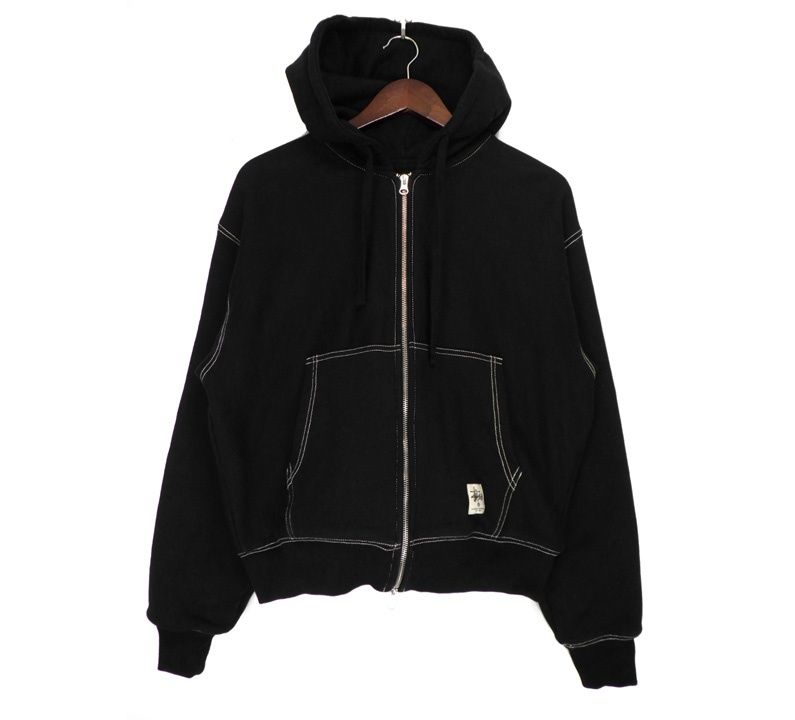 ステューシー STUSSY 22AW 【 Double Face Label full zip hoodie  